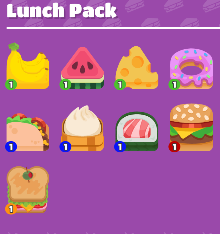 CheeseBurger Blook 4 CheeseBurger pack