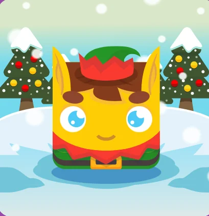 holiday elf blook