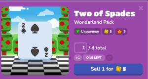 two of spade in game details