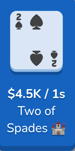 two of spades in factory