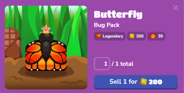 Butterfly Blook in collection