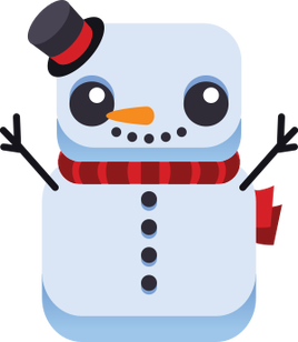 Snowman Blook 1 Snowman