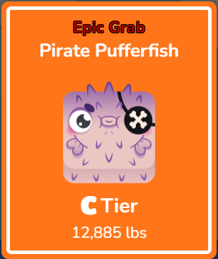 Fishing Frenzy 9 pirate plutterfish