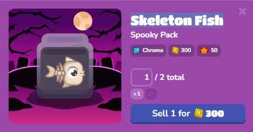 skeleton fish in game details