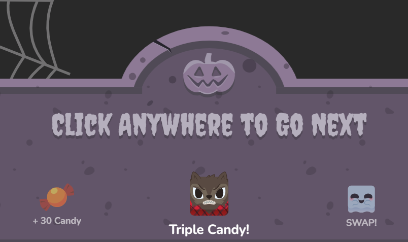 Candy Quest (Blooket) 13 werewolf blook in cady quest